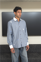 DENIM MOON MEN'S FULL SLEEVE SHIRT