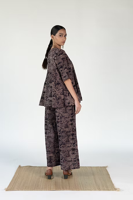 KALA COTTON BLACK AERO PALAZZO