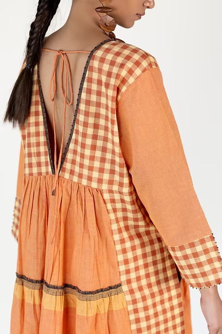 WOVEN SUNSET AAINA TOP AND PANT COORD SET