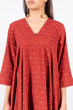 Tipki Panelled Dress