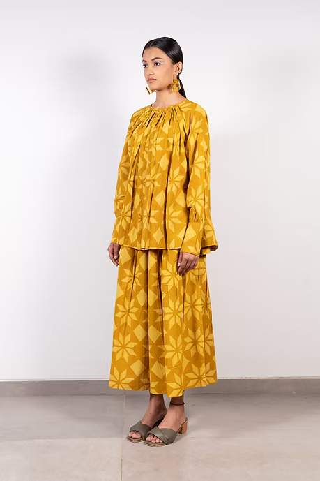 Bright Mustard Tara Co-ord