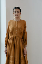 Ochre Kimono Dress