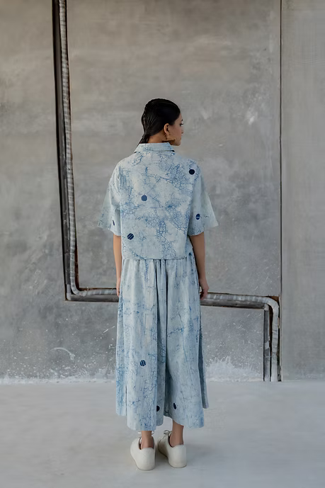 Indigo Marble Co-ord
