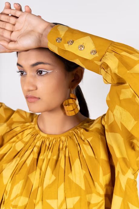 Bright Mustard Tara Co-ord