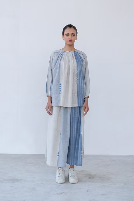 Stripes Panelled Co-ord