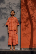 Maya Jaal Raglan Top & Culotte Set