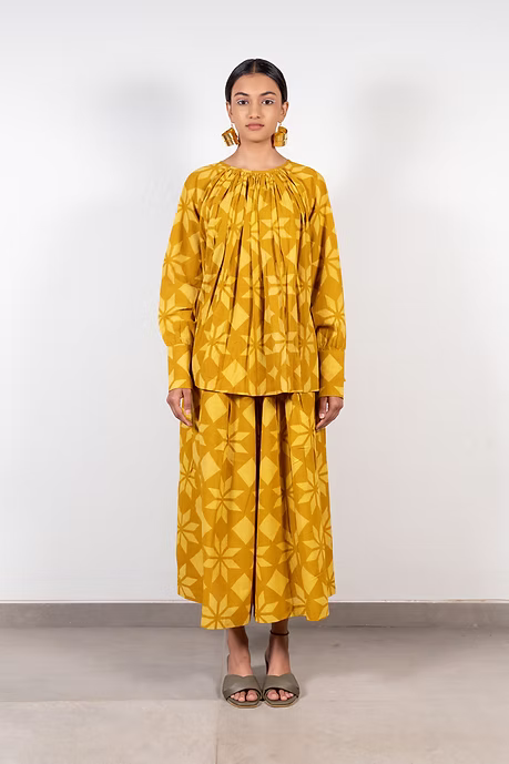 Bright Mustard Tara Co-ord