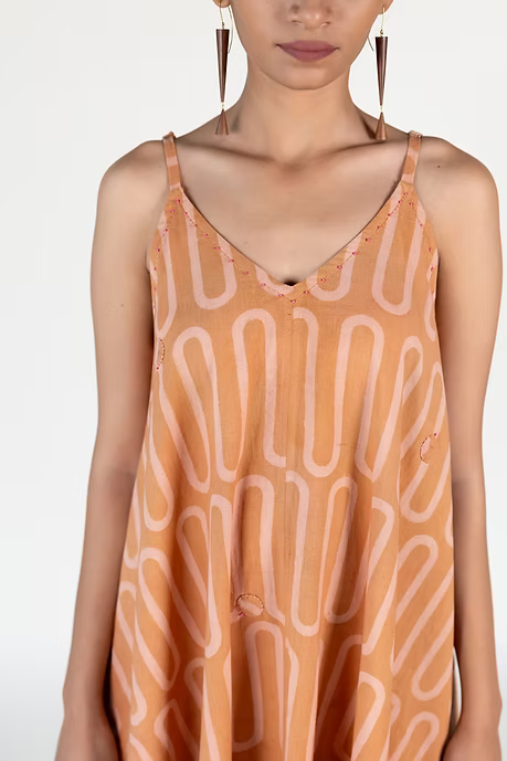 WAVES SLIP DRESS