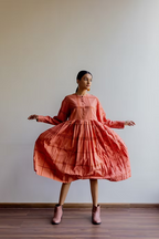 Maya Jaal Half and Half Dress