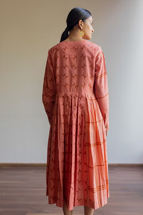 Maya Jaal Half and Half Dress