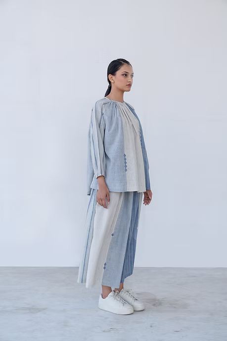 Stripes Panelled Co-ord