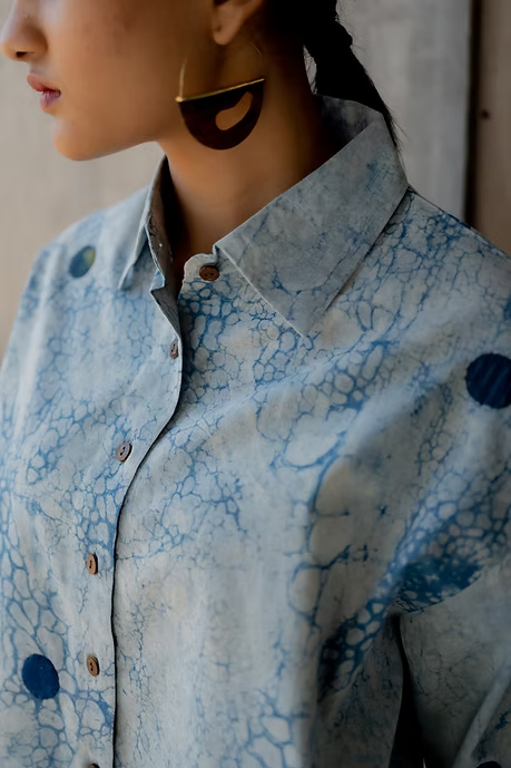 Indigo Marble Co-ord