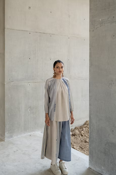 Stripes Panelled Co-ord