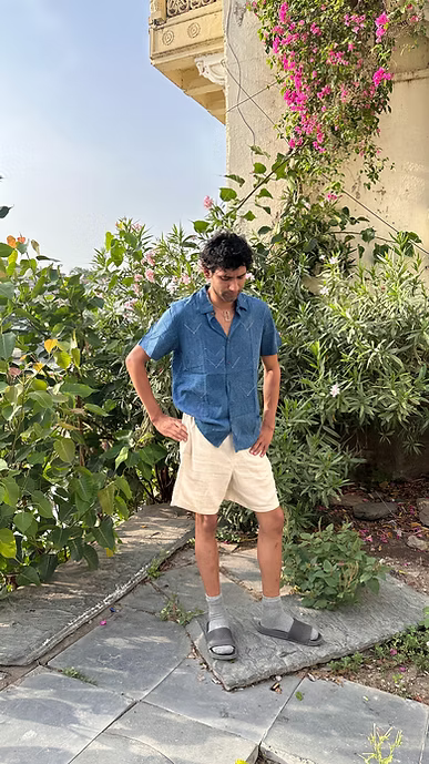 ZIG ZAG MEN’S HALF SLEEVE SHIRT