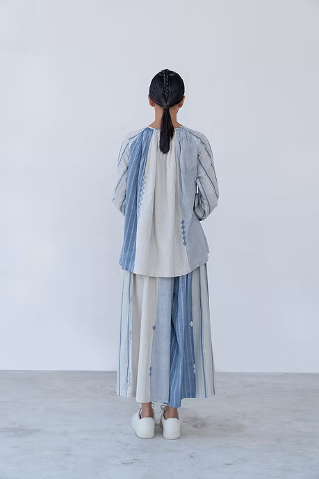 Stripes Panelled Co-ord