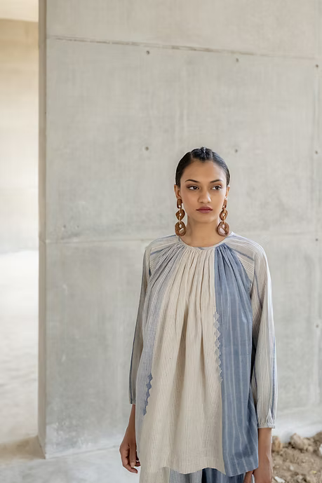 Stripes Panelled Co-ord