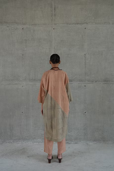 BIAS RED BLACK PINSTRIPE RAYA SET