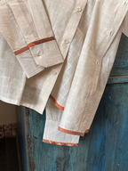 IVORY FULL SLEEVE CONVERTIBLE MEN’S SHIRT