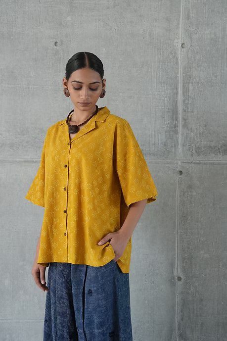 MUSTARD TREE WOMEN’S NOTCH SHIRT