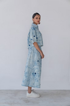 Indigo Marble Co-ord