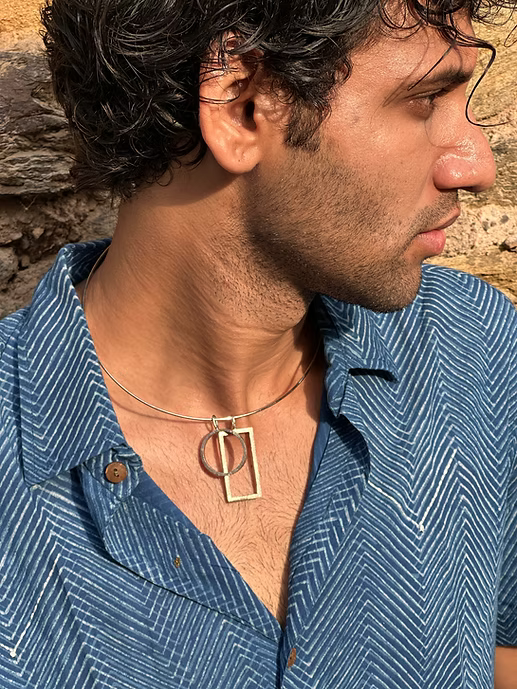 ZIG ZAG MEN’S HALF SLEEVE SHIRT