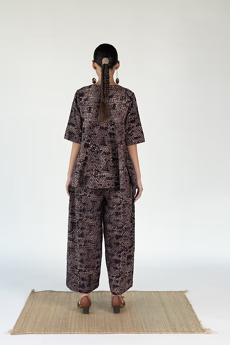 KALA COTTON BLACK AERO PALAZZO