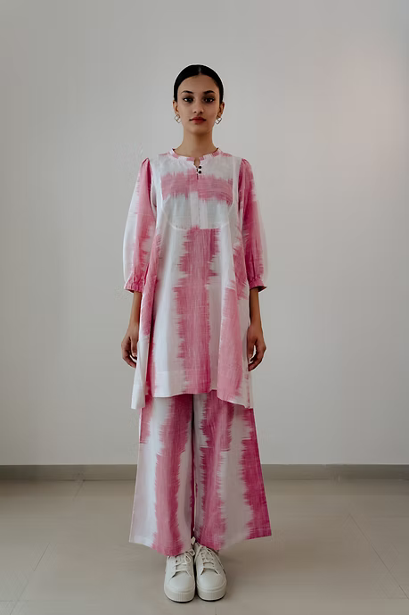 Pink Ikat Co-ord