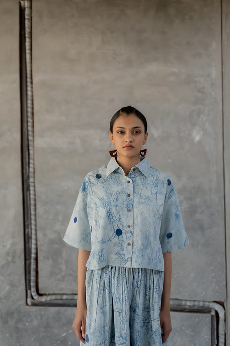 Indigo Marble Co-ord