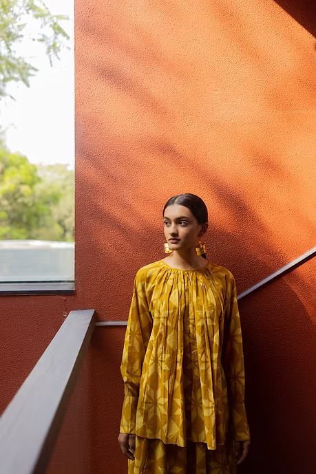 Bright Mustard Tara Co-ord