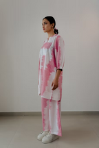 Pink Ikat Co-ord
