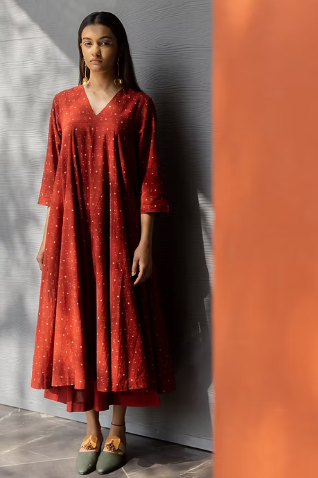 Tipki Panelled Dress