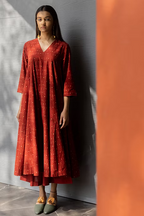 Tipki Panelled Dress