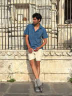 ZIG ZAG MEN’S HALF SLEEVE SHIRT