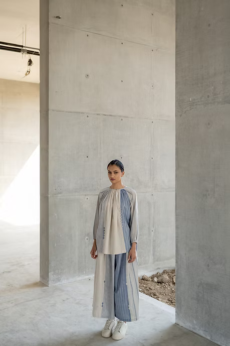 Stripes Panelled Co-ord