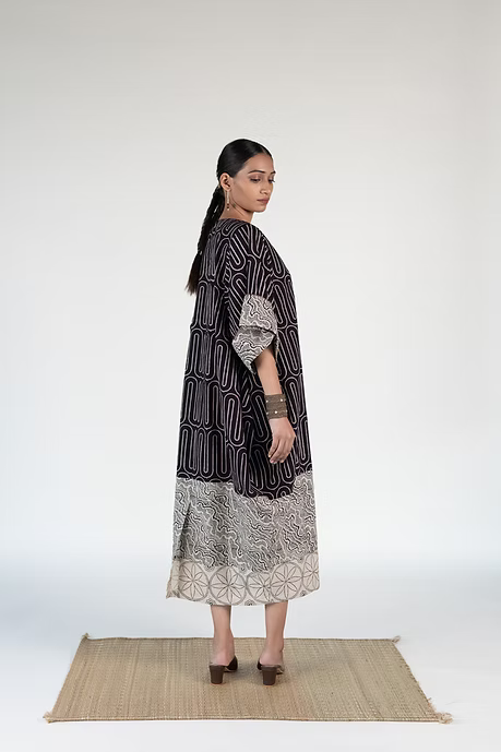 BNW WAVES COWL DRESS