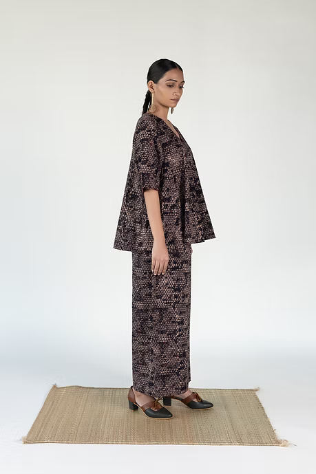 KALA COTTON BLACK AERO PALAZZO