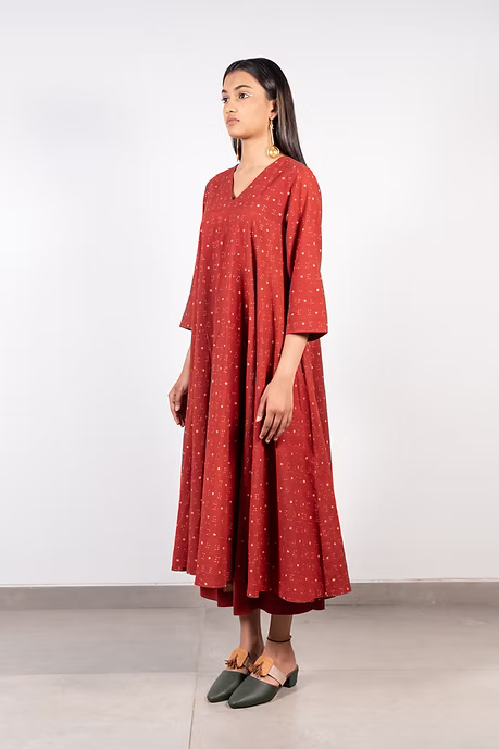 Tipki Panelled Dress