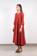 Tipki Panelled Dress