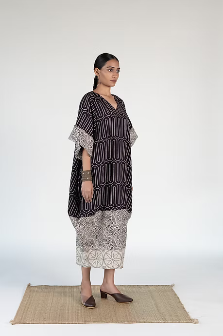 BNW WAVES COWL DRESS