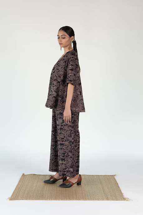 KALA COTTON BLACK AERO PALAZZO