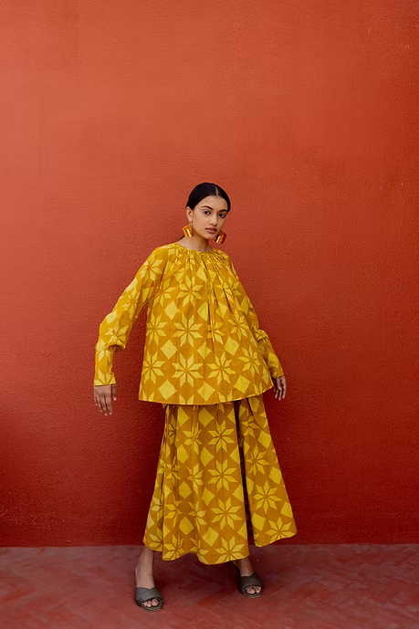 Bright Mustard Tara Co-ord