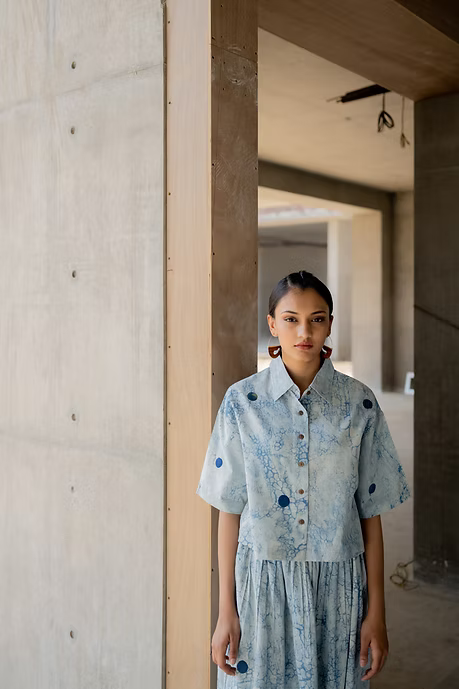 Indigo Marble Co-ord