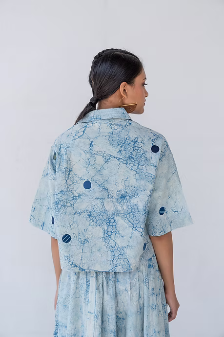 Indigo Marble Co-ord