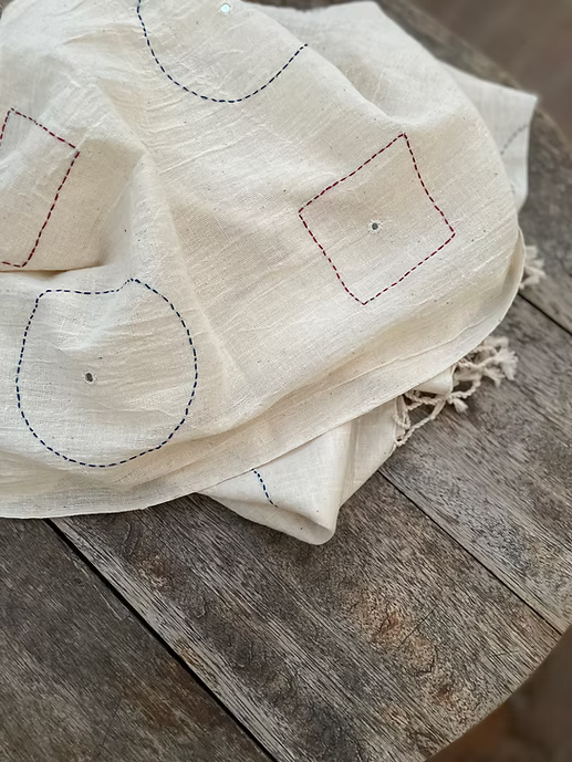 Aakar Kala Cotton Stole