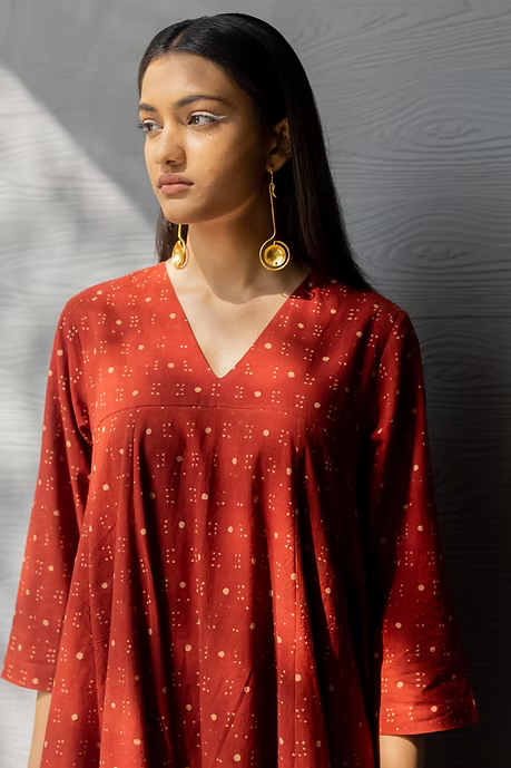 Tipki Panelled Dress