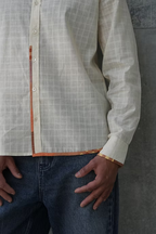 IVORY FULL SLEEVE CONVERTIBLE MEN’S SHIRT