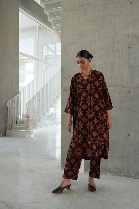 RED TAARA RAYA SET
