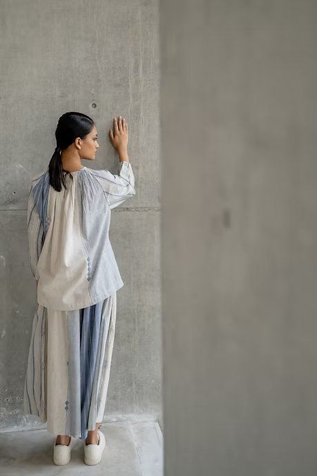 Stripes Panelled Co-ord