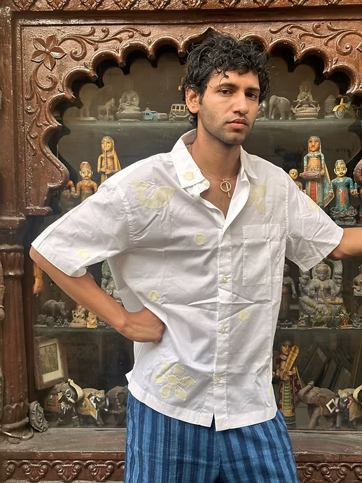 IVORY AQUARIUM SHIRT