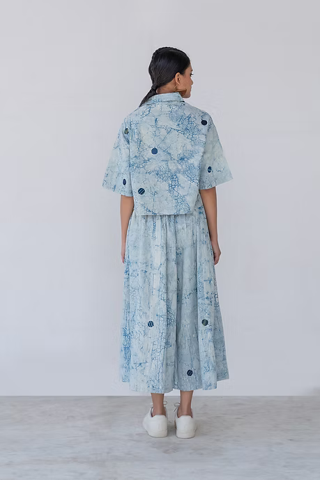 Indigo Marble Co-ord